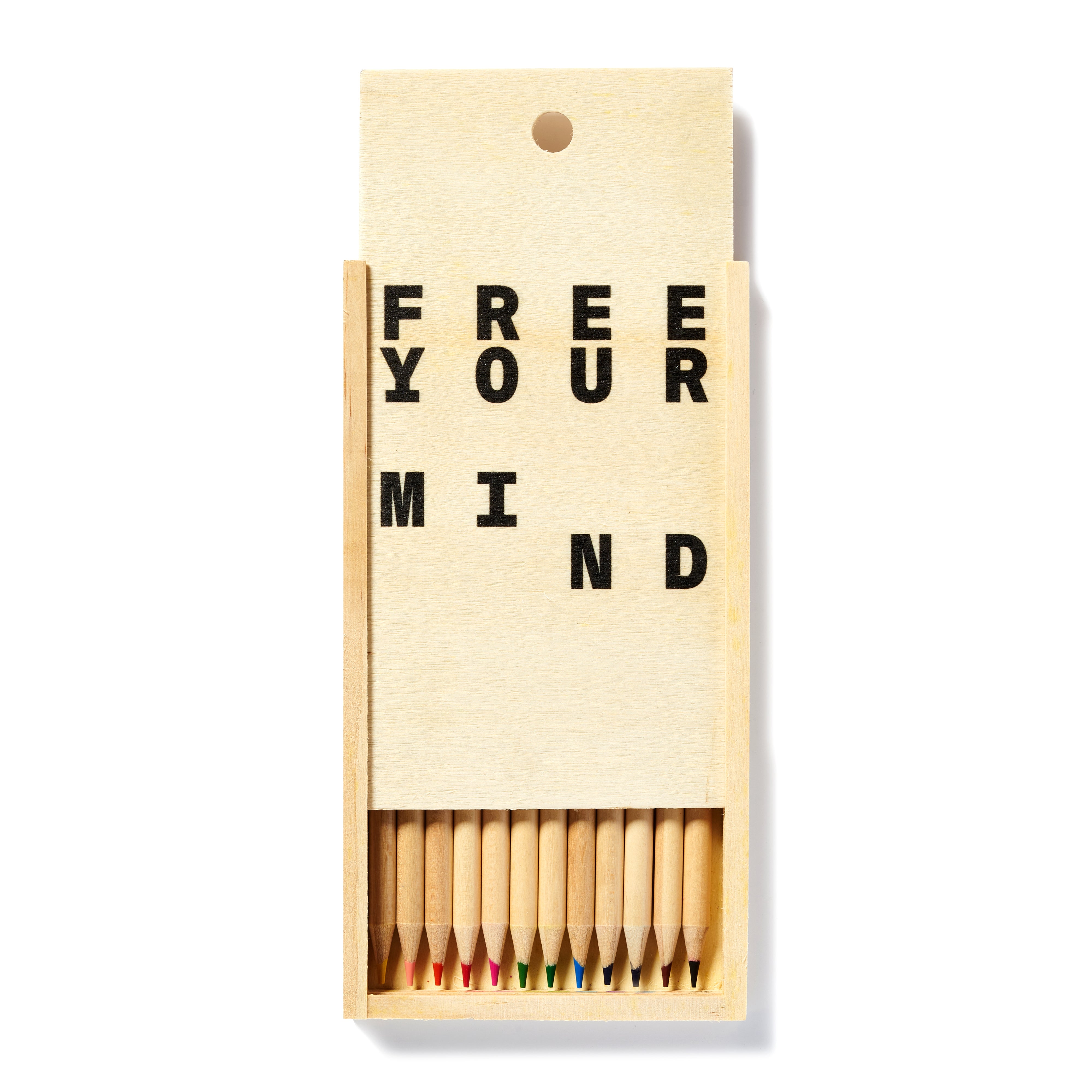 Free Your Mind Colour Pencil Box