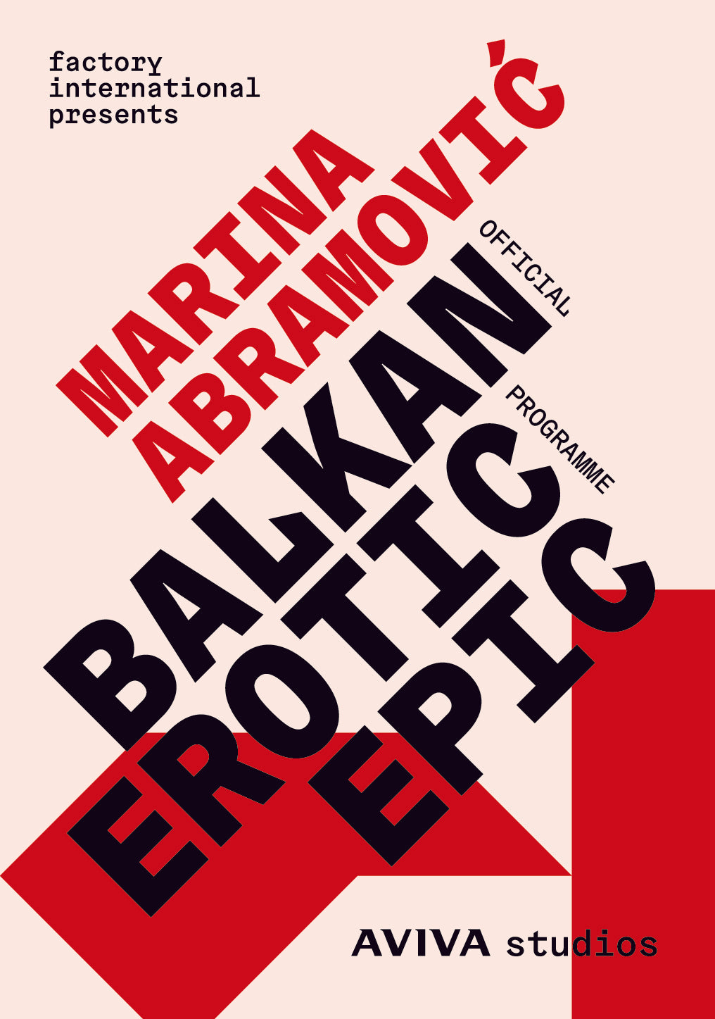 Balkan Erotic Epic Programme