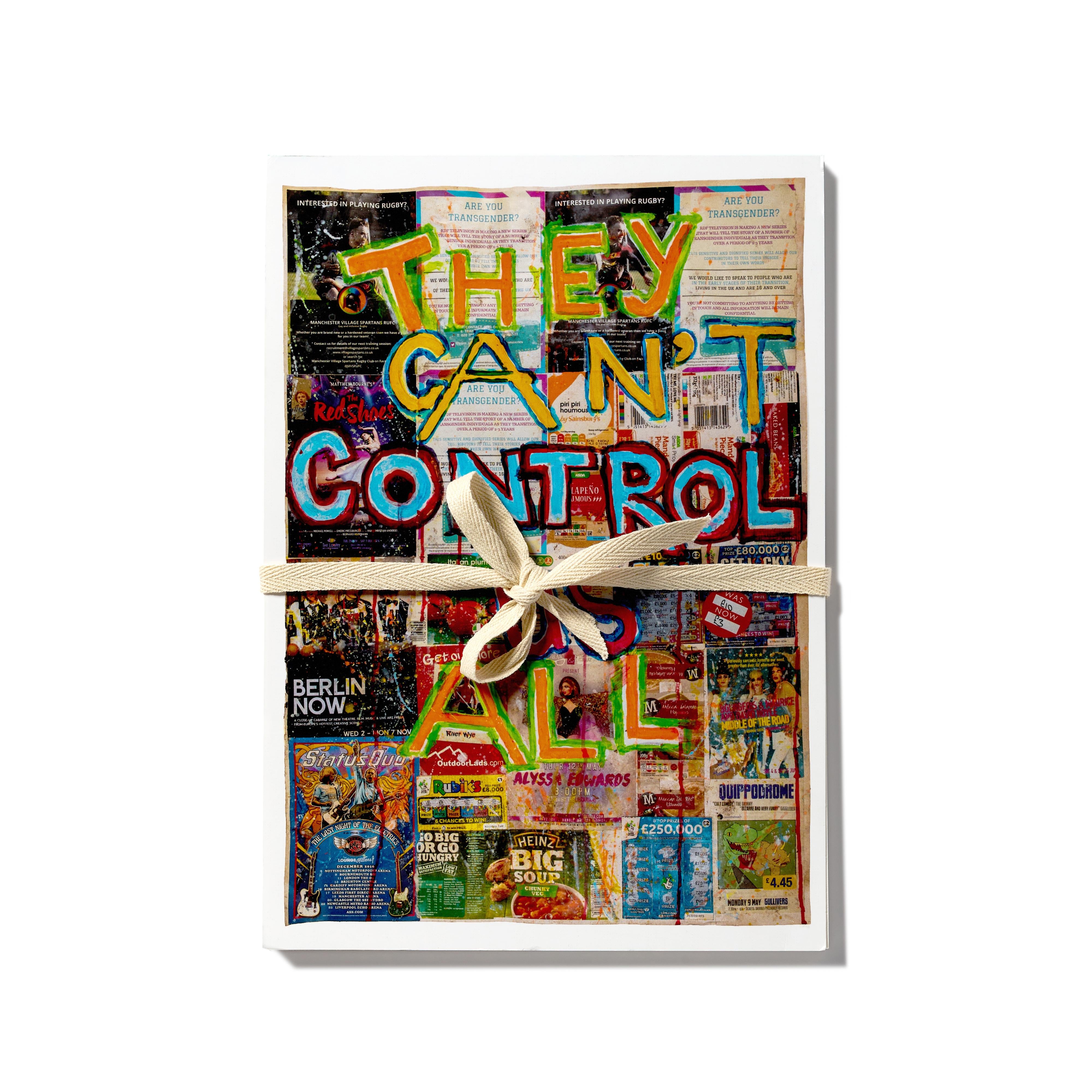 David Hoyle Sketchbook - 'Can't Control Us All'