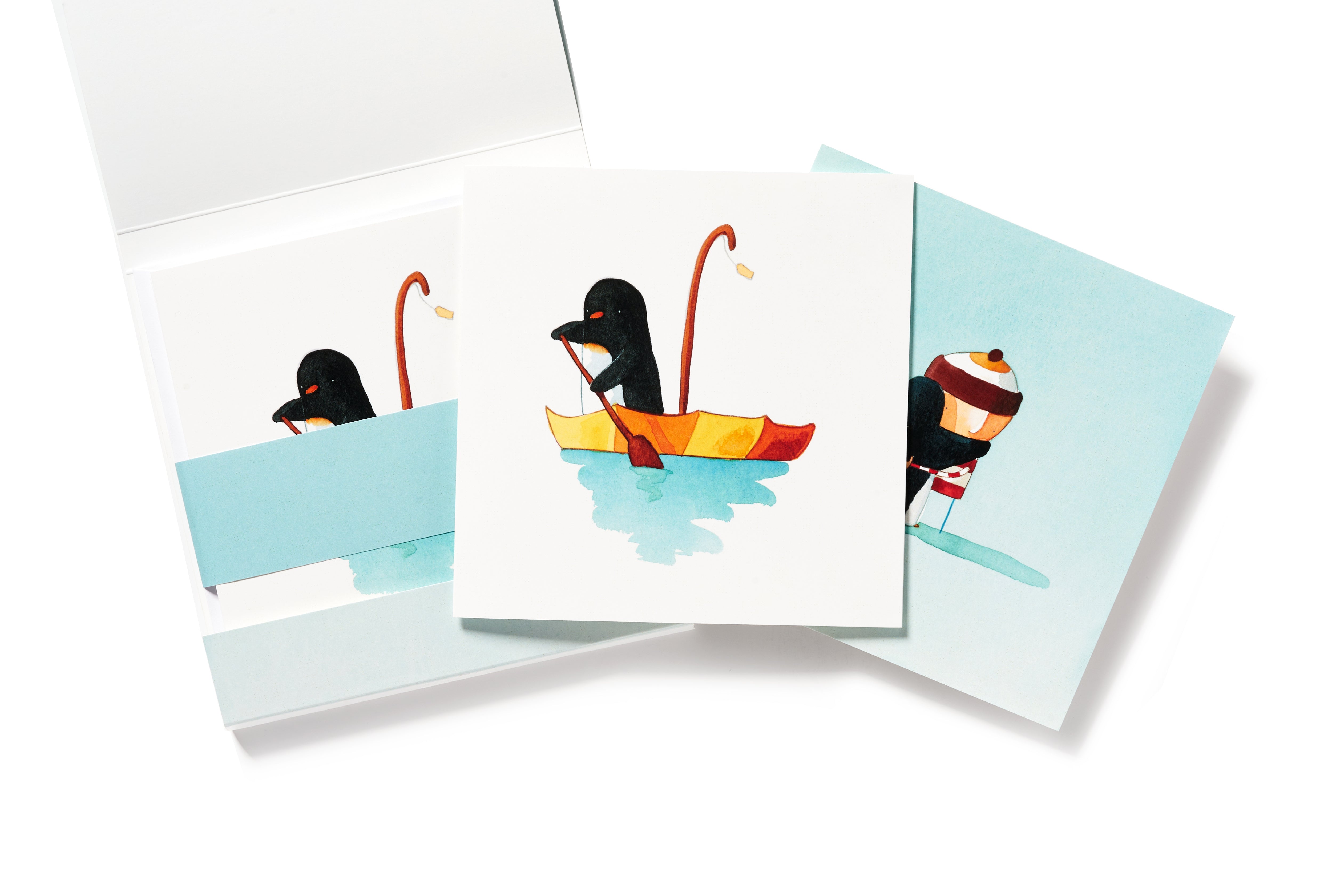 Lost & Found Notecard Set pack of 6
