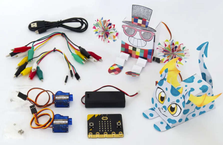 Okdo micro:bit Build a Paper Robot Kit