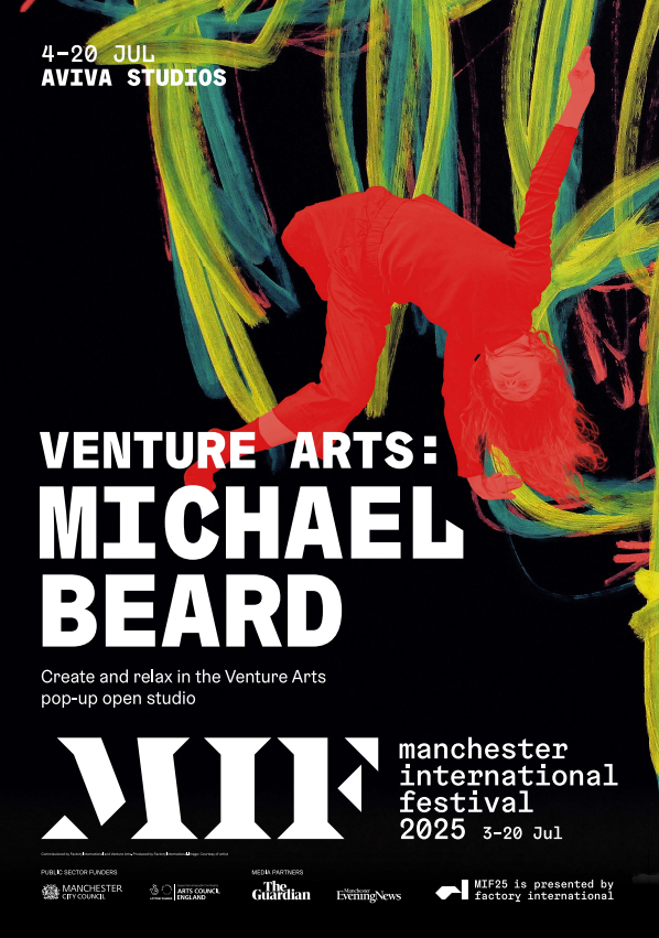 MIF'25 A3 Poster - Venture Arts Michael Beard