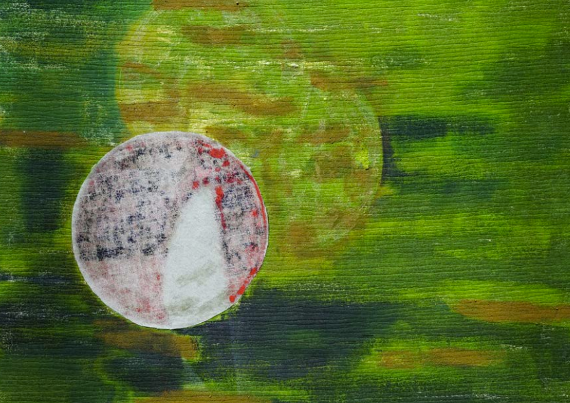 Alvaro Barrington - The Field (after Rai) Postcard
