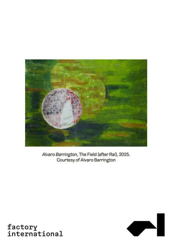 Alvaro Barrington A3 Art Print - The Field (after Rai)