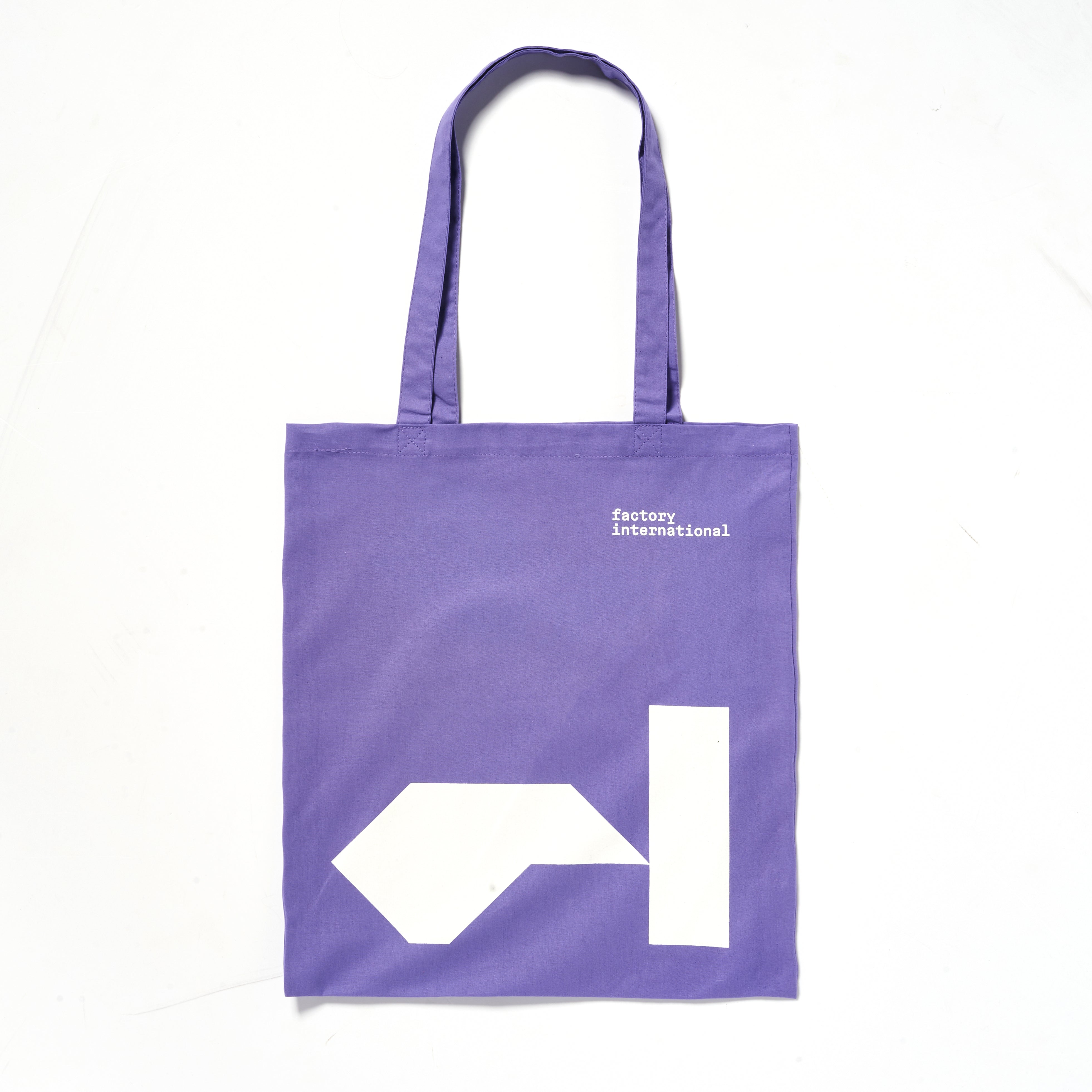 Factory International Logo Tote Bag - Purple