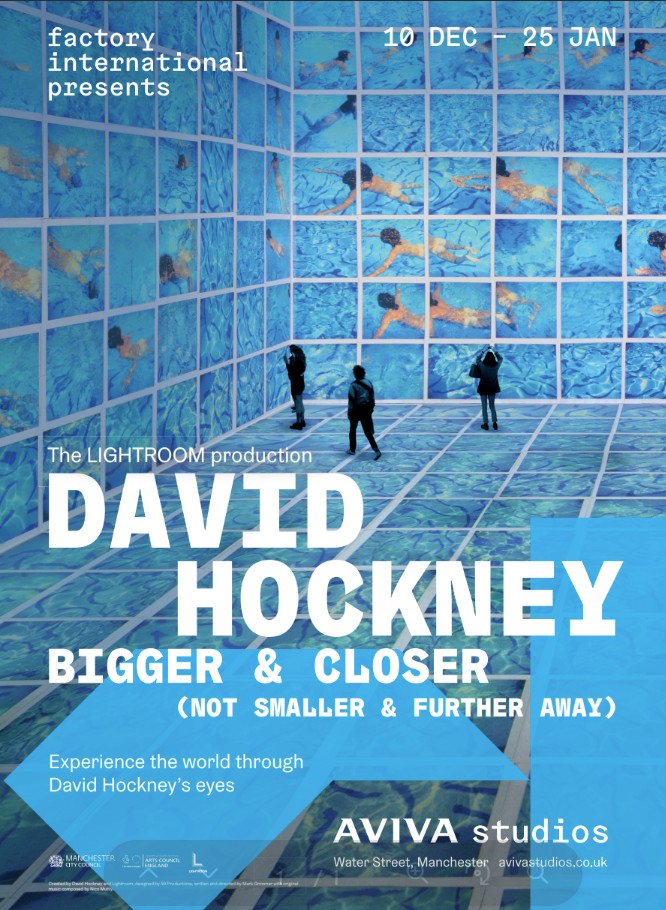David Hockney: Bigger & Closer Show Poster